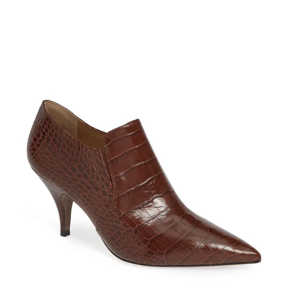 Tory Burch Georgina Loafer Heeled Ankle Boots